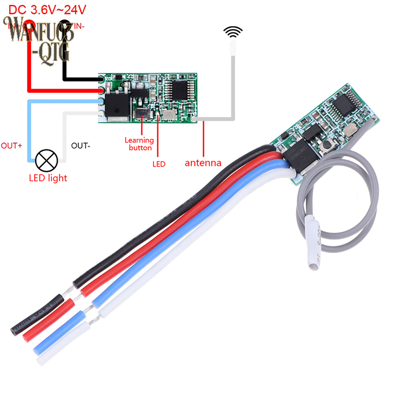 433Mhz Receiver Module - Yüksek Satışlı 433Mhz 1 Kanallı RF