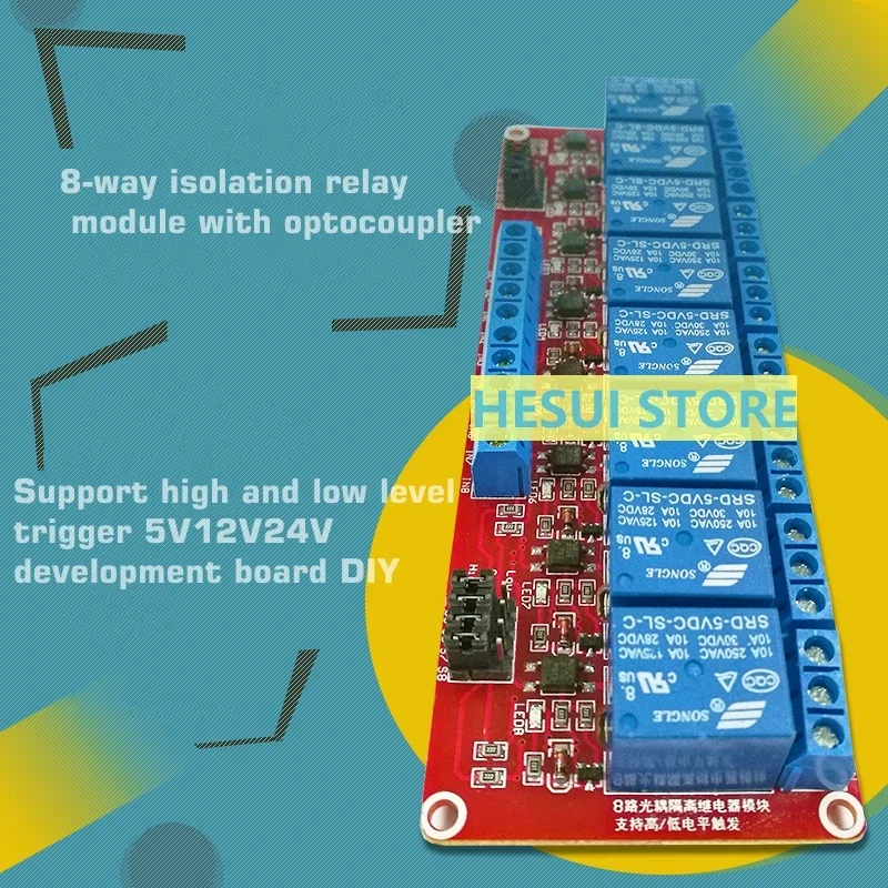 Optokuplör izolasyonlu 8 kanal - Relay 8 Channel Board incelemesi ve fiyatı