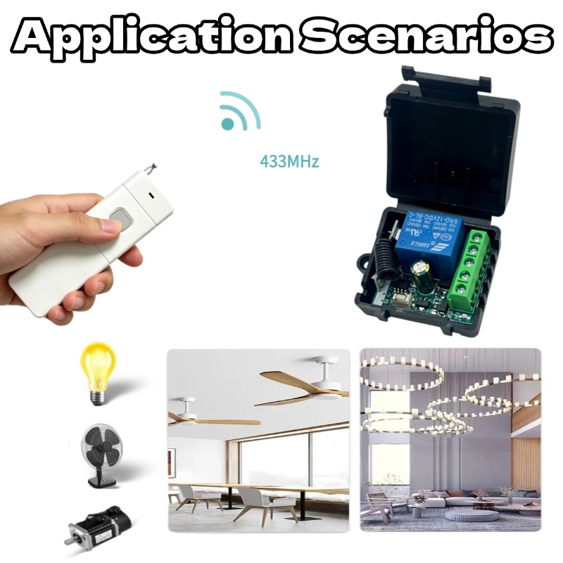 433Mhz DC 12V 6V-30V 1CH Evren - 433Mhz Receiver Module incelemesi ve fiyatı