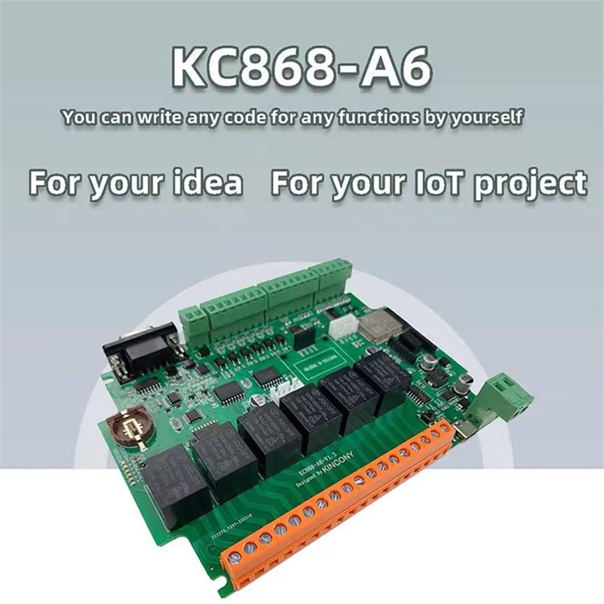 KC868-A6 Geliştirme Kartı, MQT - Home Automation Systems Diy incelemesi ve fiyatı