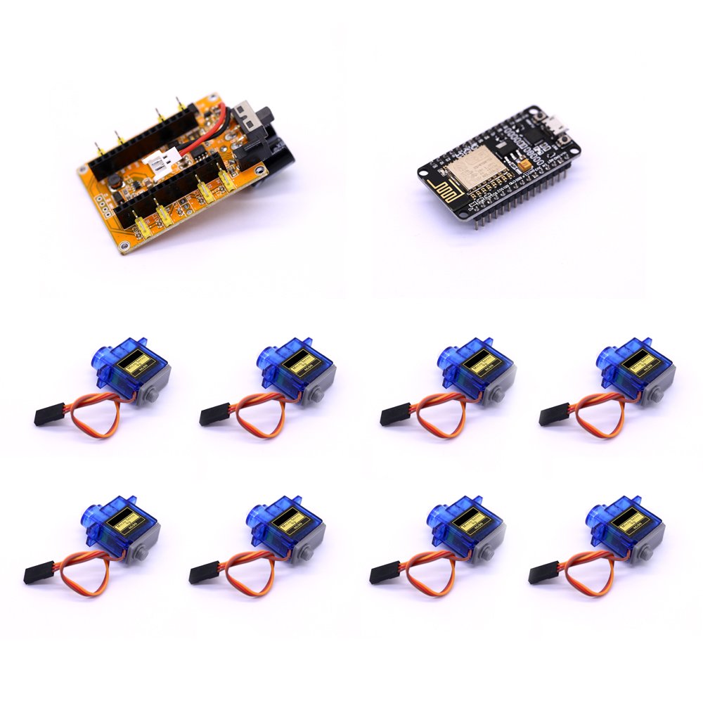 Biyonik dörtlü örümcek Robot k - Esp8266 Nodemcu Board incelemesi ve fiyatı