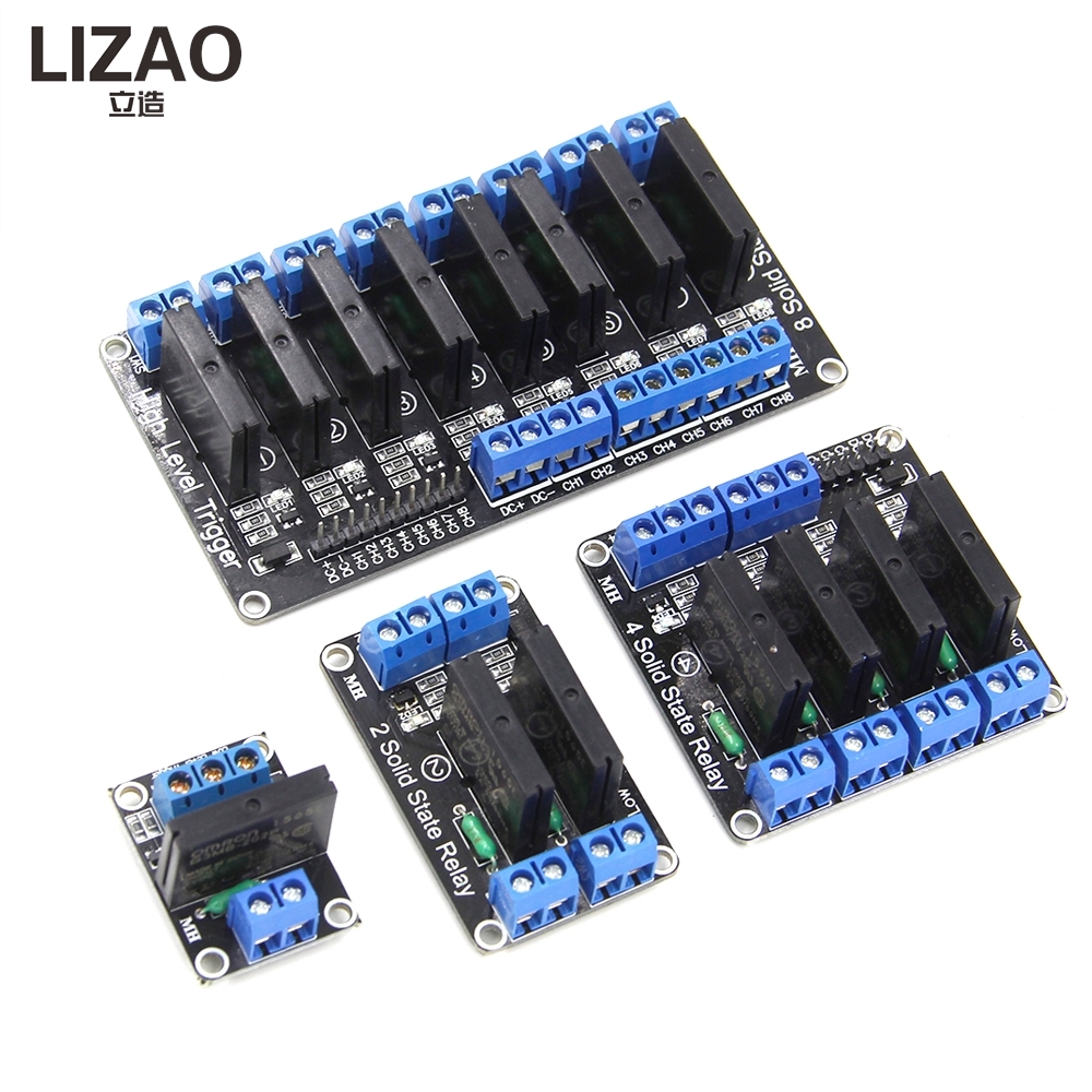 1/2/4/8 Kanal SSR Katı Hal Röl - Relay 8 Channel Board incelemesi ve fiyatı