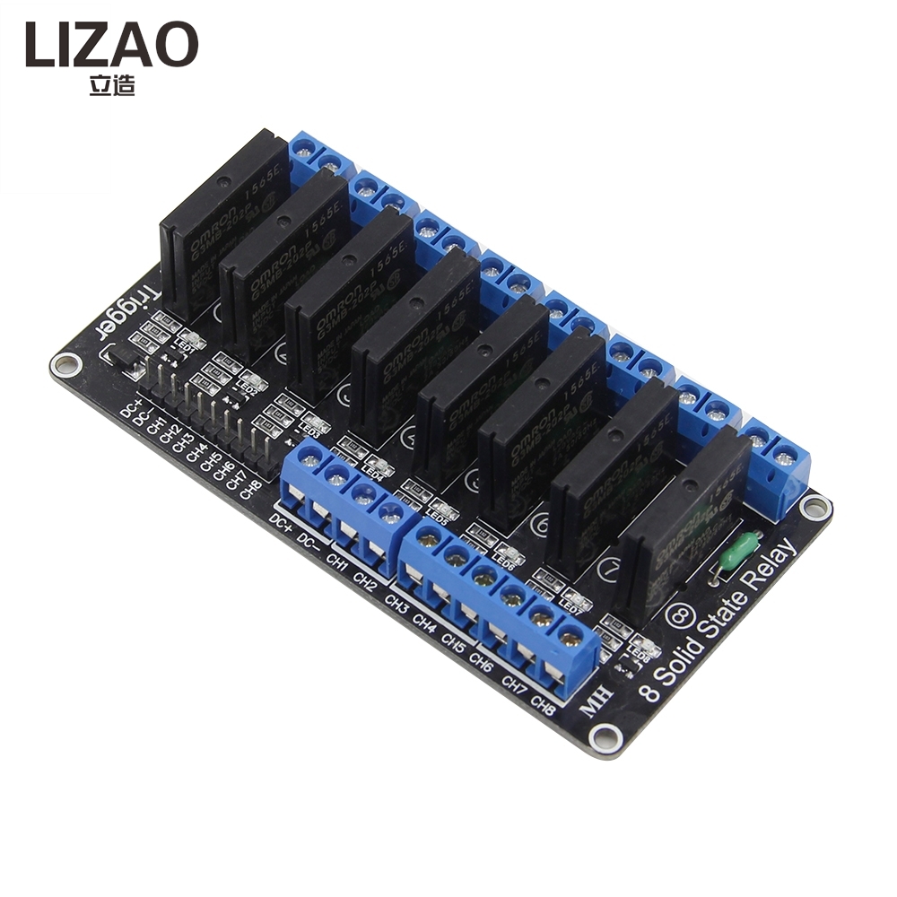 1/2/4/8 Kanal SSR Katı Hal Röl - Relay 8 Channel Board incelemesi ve fiyatı