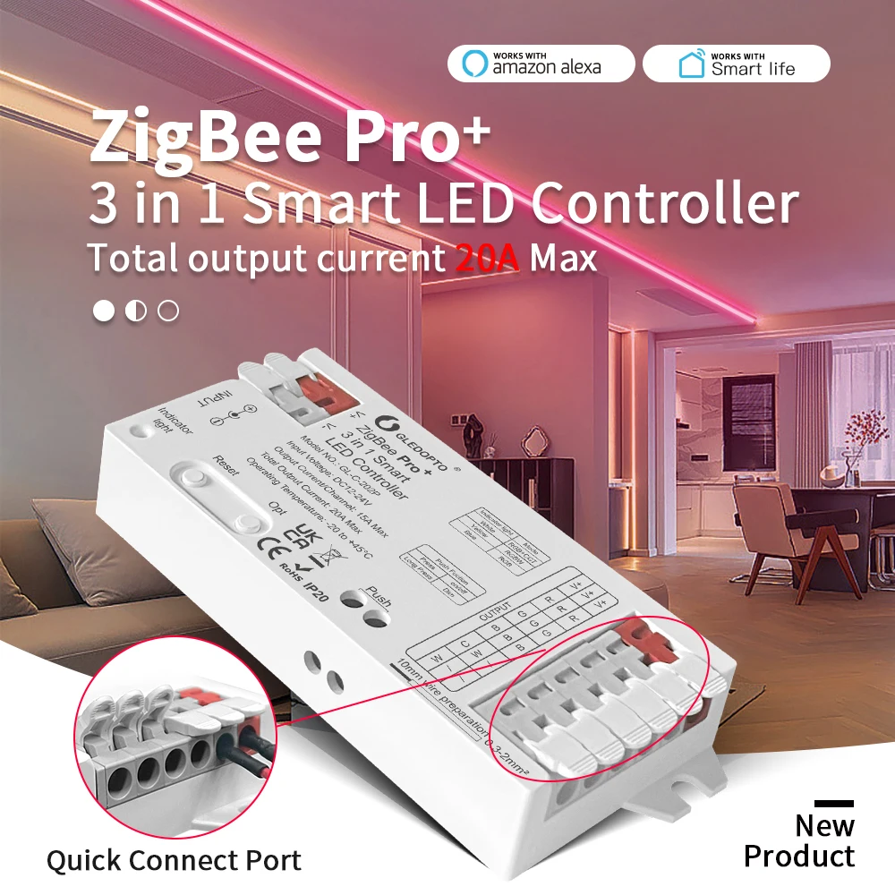 GLEDOPTO ZigBee 3.0 Pro + 3 in - Zigbee Coordinator Stick incelemesi ve fiyatı
