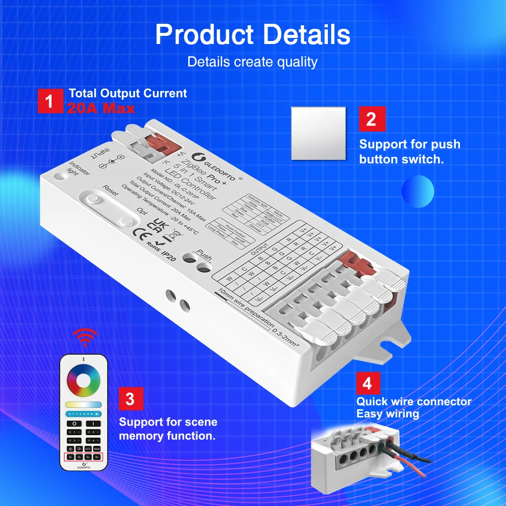 GLEDOPTO ZigBee 3.0 Pro + 3 in - Zigbee Coordinator Stick incelemesi ve fiyatı